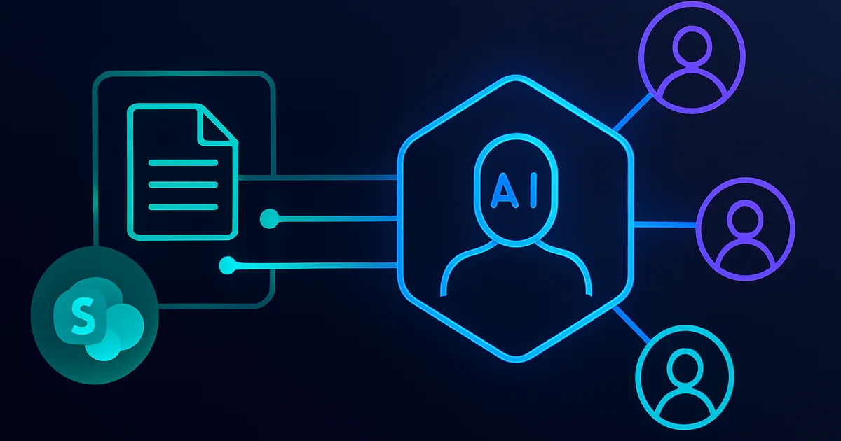 Building Custom AI Agents for SharePoint with Azure OpenAI - AI & Copilot guide by SharePoint Support