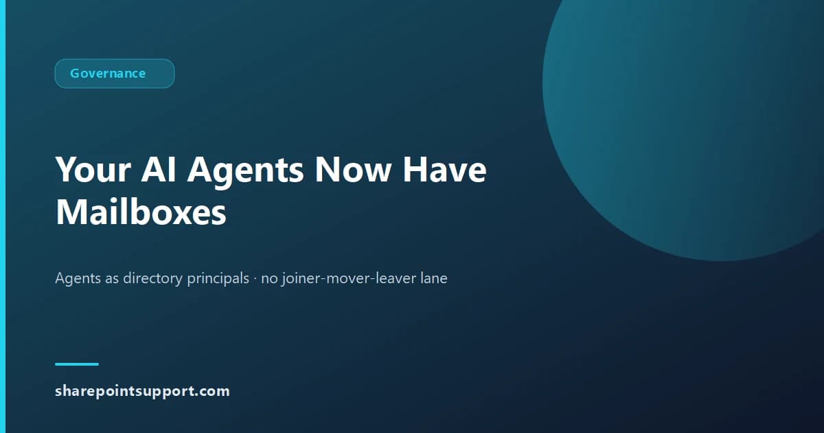 Your AI Agents Now Have Mailboxes. Your Permission Model Does Not Know That.